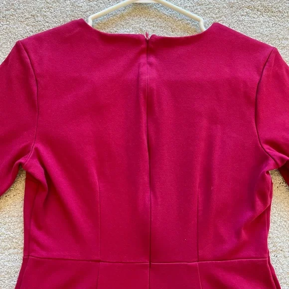 PINK BODYCON DRESS - Picture 2 of 14